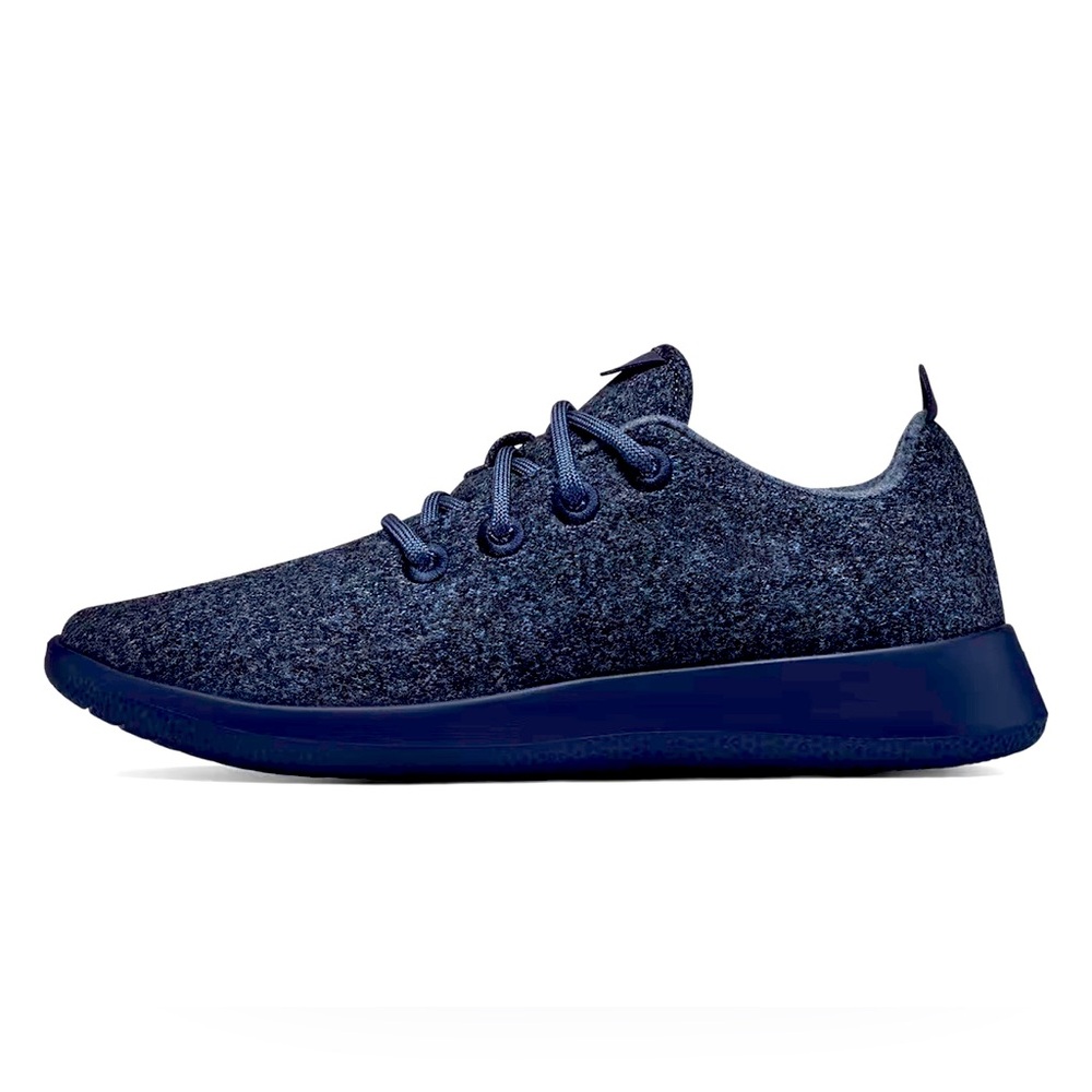 Allbirds Wool Runners Shoes Women's 8 Blue Sole Comfort Athletic Sneaker